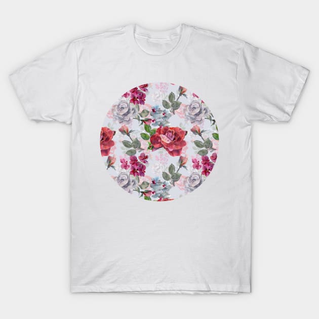 VINTAGE ROSES T-Shirt by Irina_Reznikova